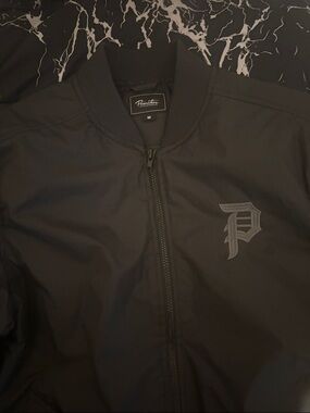 Primitive Black Tonal Logo Bomber Jacket